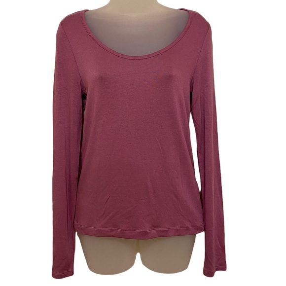 Vince Long Sleeve Scoop Neck Shirt - Picture 3 of 9